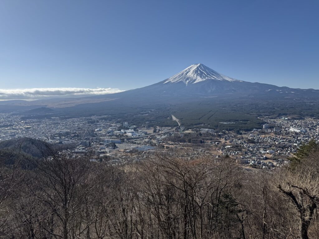 河口湖を散策