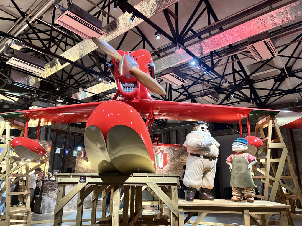 ジブリの立体造型物展