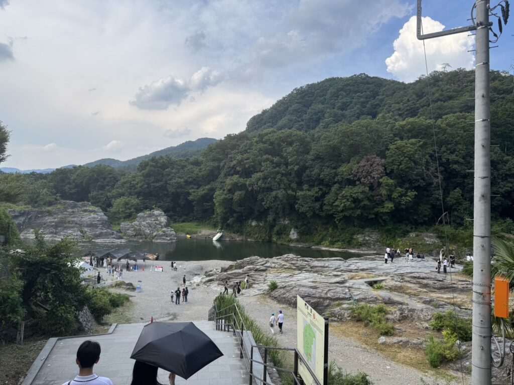 人生初の川下り